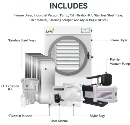 LYVN™ Home Freeze Dryer Large White, 7 Tray Model