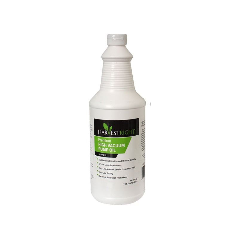 Harvest Right Premium Pump Oil Suitable for Standard and Premier Pump 1 US Quart 1 x bottle - Freezedryers.com.au-Oil