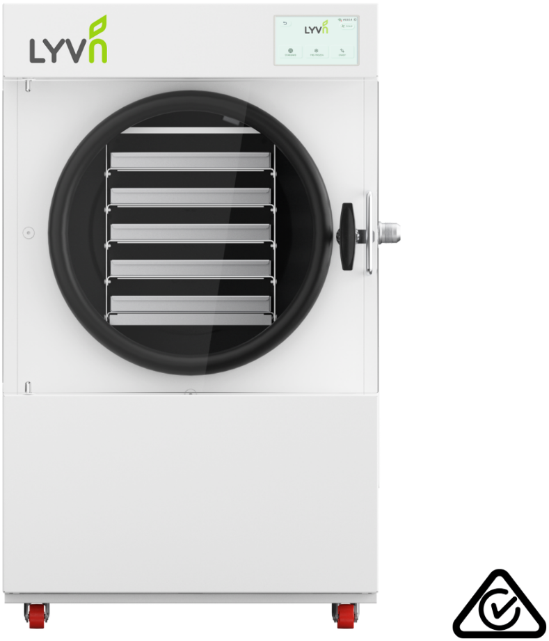 LYVN™ Commercial Freeze Dryer Medium White, 5 Tray Model